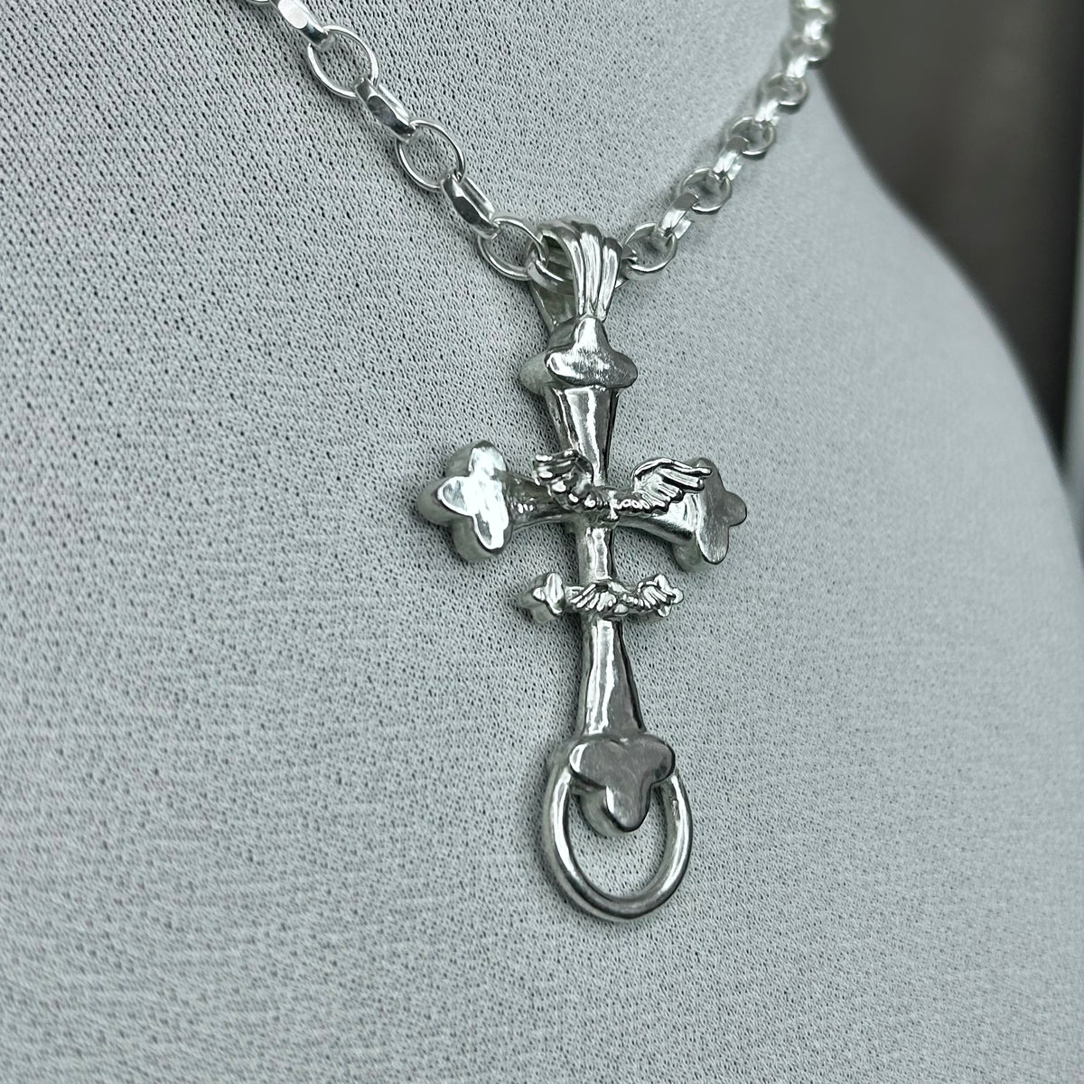 Seraph Winged Crucifix