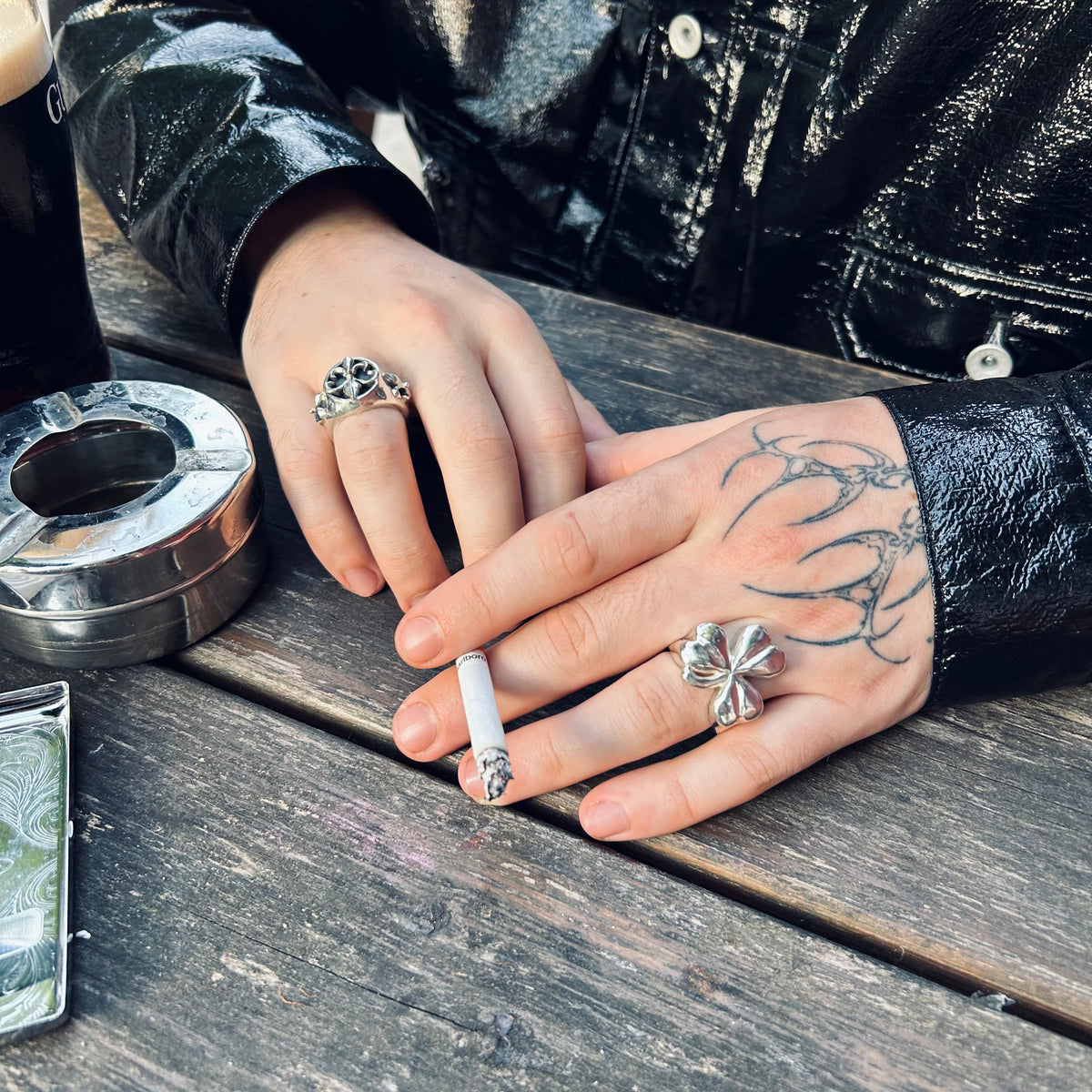 Large Shamrock Ring