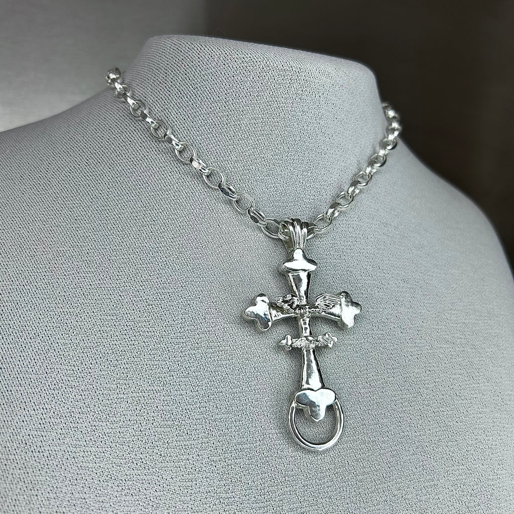 Seraph Winged Crucifix