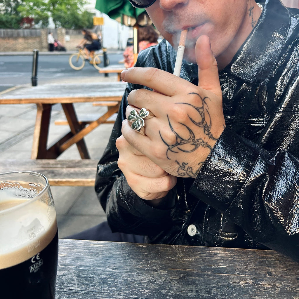 Large Shamrock Ring