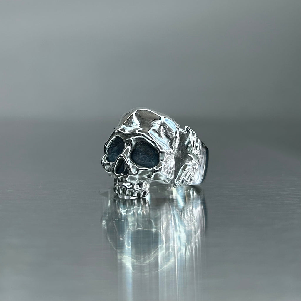 Winged Skull Ring