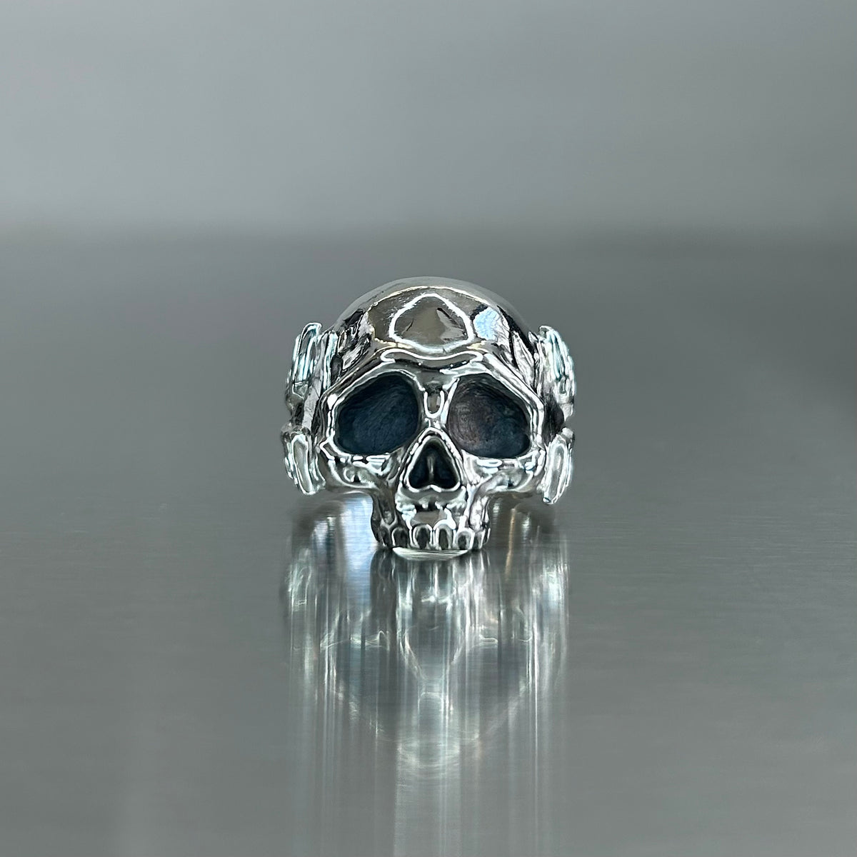 Winged Skull Ring
