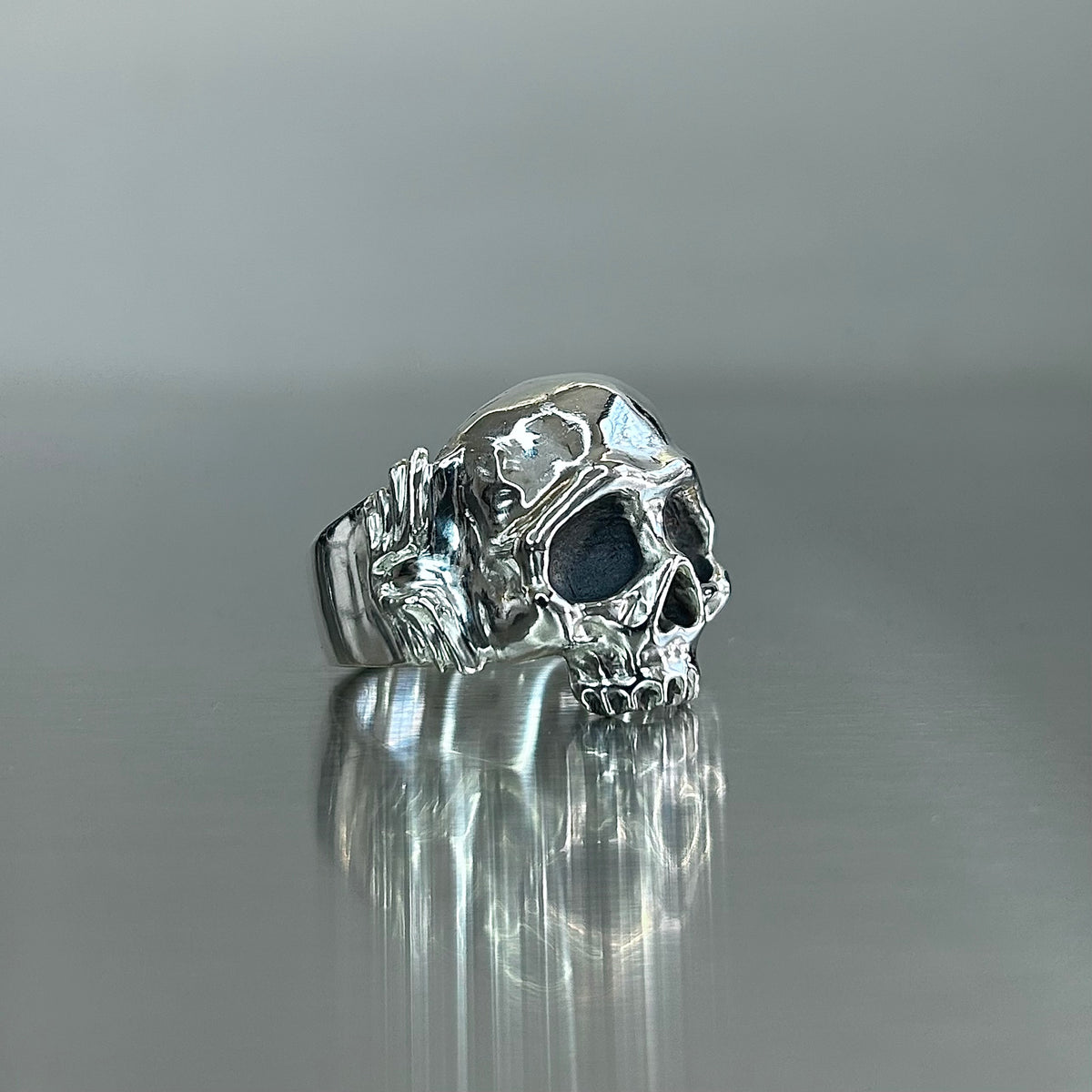 Winged Skull Ring