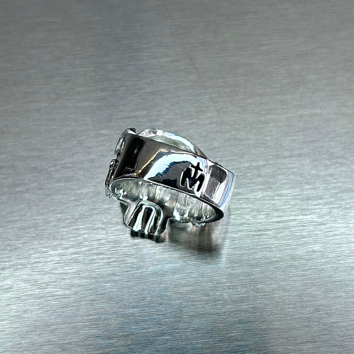 Winged Skull Ring