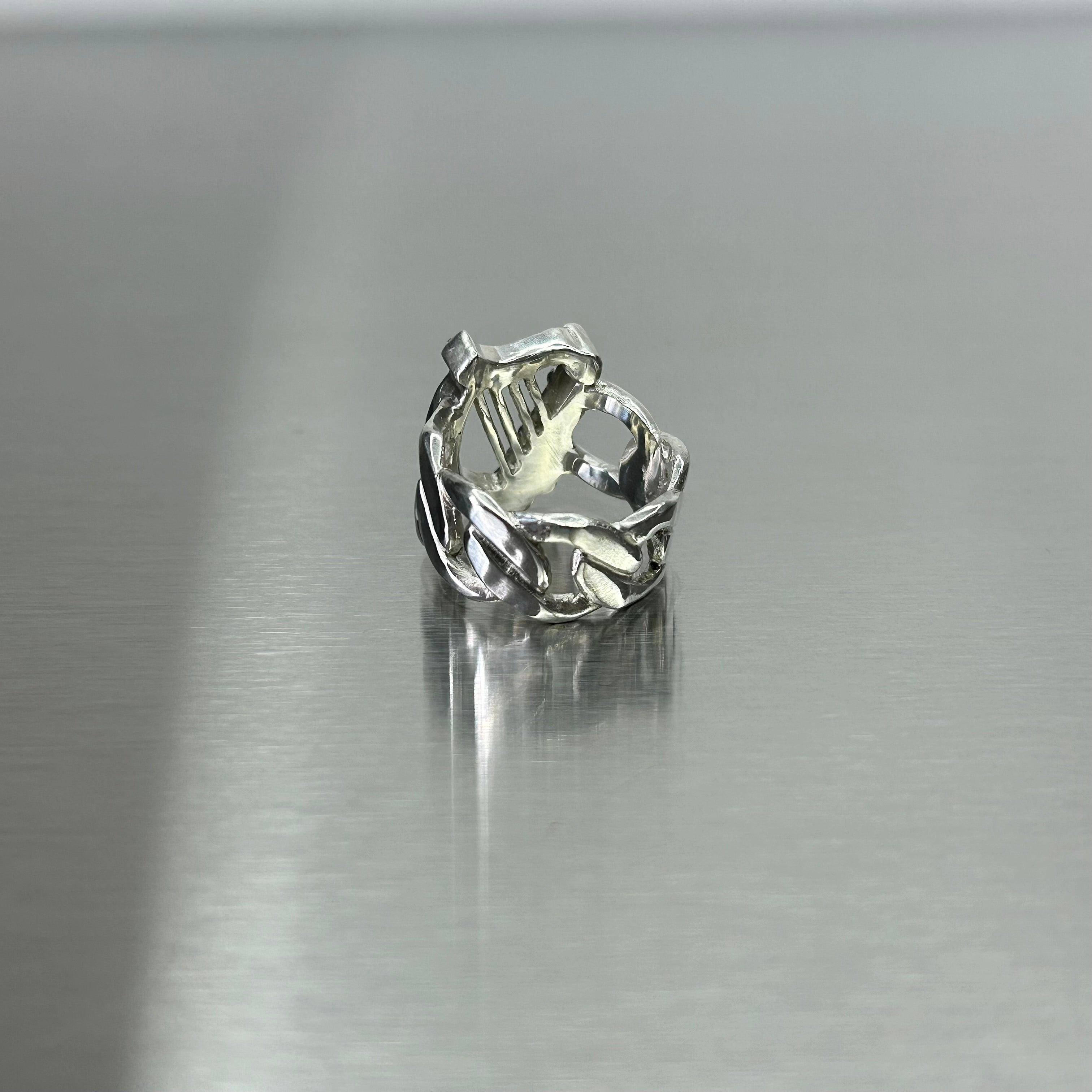 The Mother Celtic Harp Ring