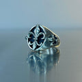 Fleur De Lis Signet Ring
